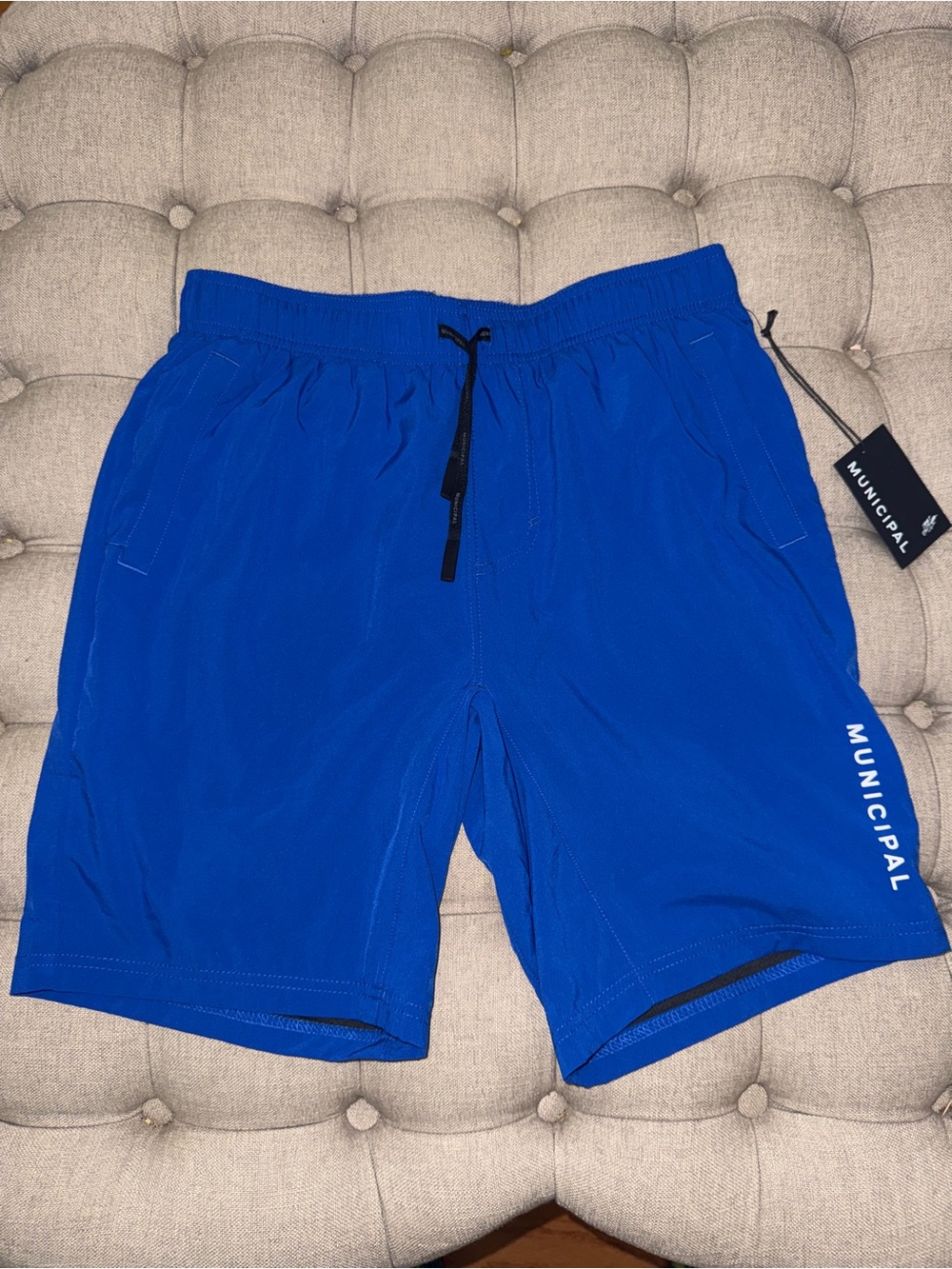Men's Athletic Shorts — Cobalt Blue Performance Shorts